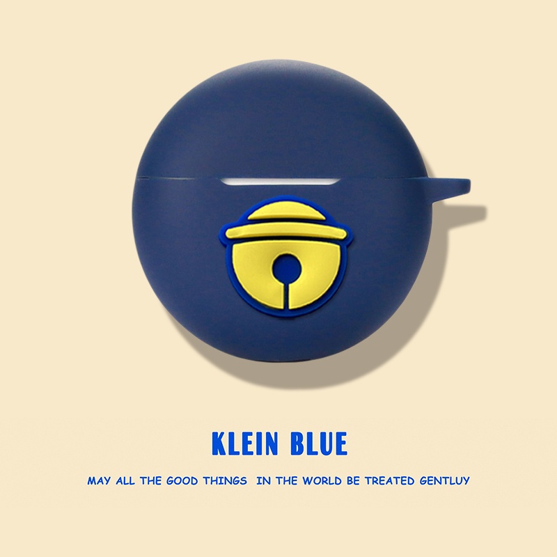 Vỏ bọc silicone bảo vệ hộp sạc tai nghe OPPO ENCO BUDS 2 họa tiết hoạt hình dễ thương