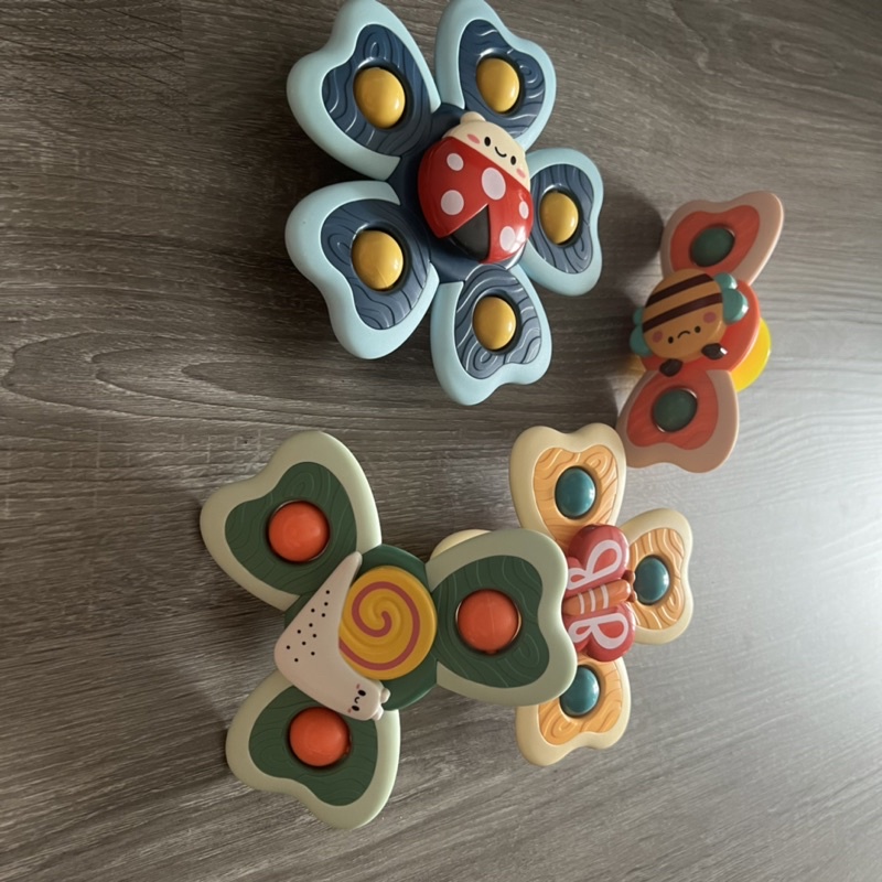 Spinner Chống nước Chong Chóng Dính Tường Đồ Chơi Kích Thích Phát Triển Giác Quan Tư Duy Cho Bé Hoạ Tiết Hoạt Hình Cute