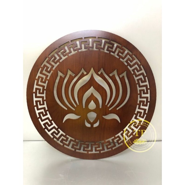 Tấm ốp tròn trang trí bàn thờ gia tiên, bàn thờ phật