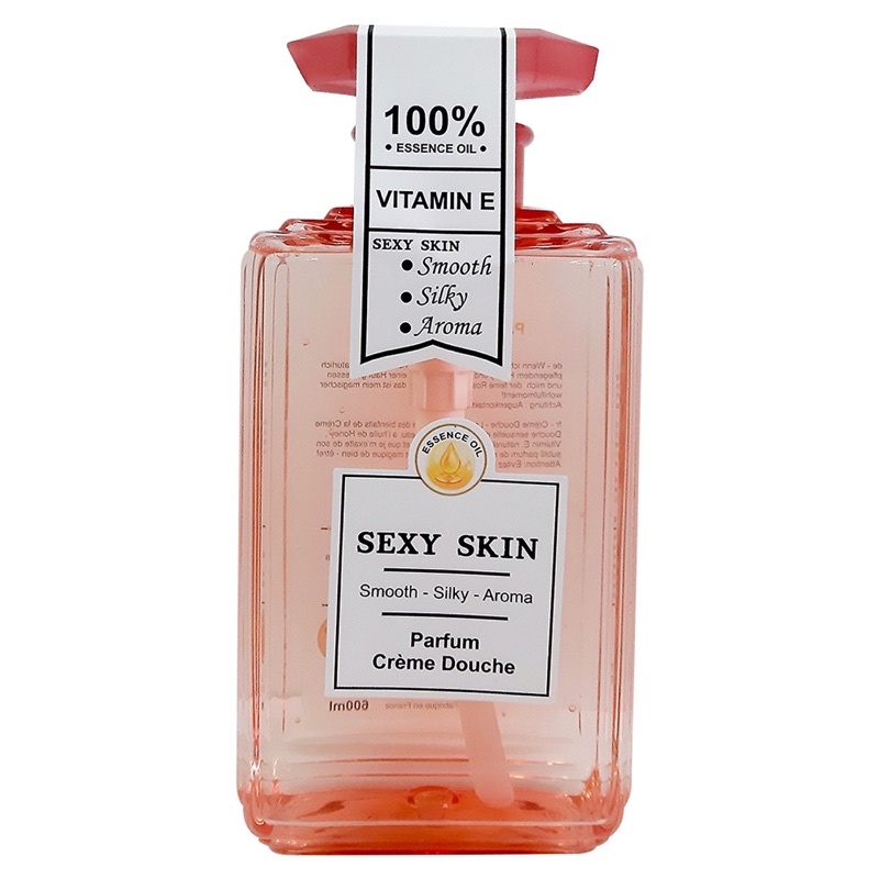 GEL TẮM NƯỚC HOA SEXY SKIN 600ml