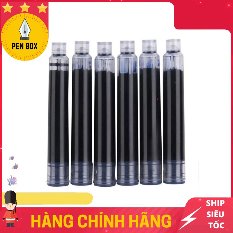 Mực Ống Bút Máy Tiện Dụng (10 Ống, 2.6 mm), Dễ Sử Dụng, Không Cần Hút Mực