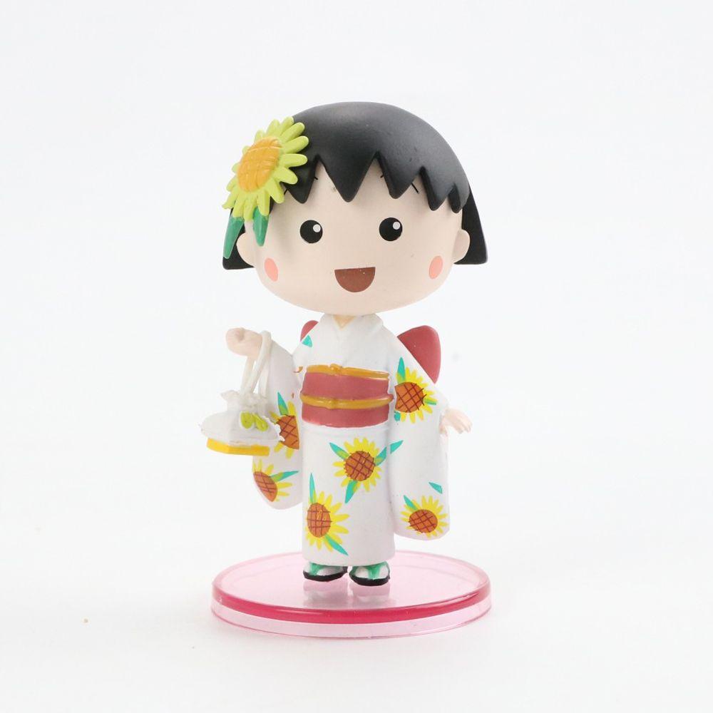 LILYES Mô Hình Nhân Vật Maruko Dễ Thương Dùng Trang Trí