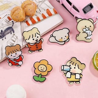 Cô Gái Dễ Thương Trâm Cài Hoạt Hình Sinh Viên Cao Bồi Trâm Huy Hiệu Kerongsang Comel (3 * 4.2cm)