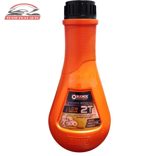 Nhớt thơm 2T ORANGE LOW SMOKE 700ML