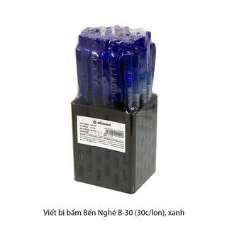 Bút bi bến nghé b-30 màu xanh