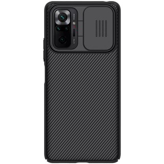 Ốp lưng PC vân sần , có lắp bảo vệ cụm camera cho Xiaomi Redmi Note 10 Pro, Redmi Note 10 Pro Max - Nillkin Camshield