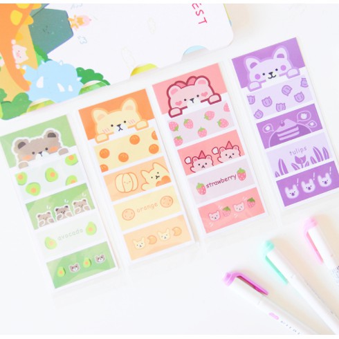 S4 sticker giấy dễ thương bảng nhỏ sticker cute