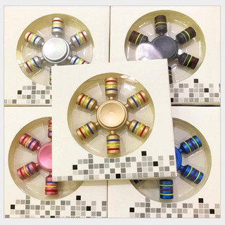  Con Quay Spinner Cánh Tàu 6 Cánh Kim Loại  F1415