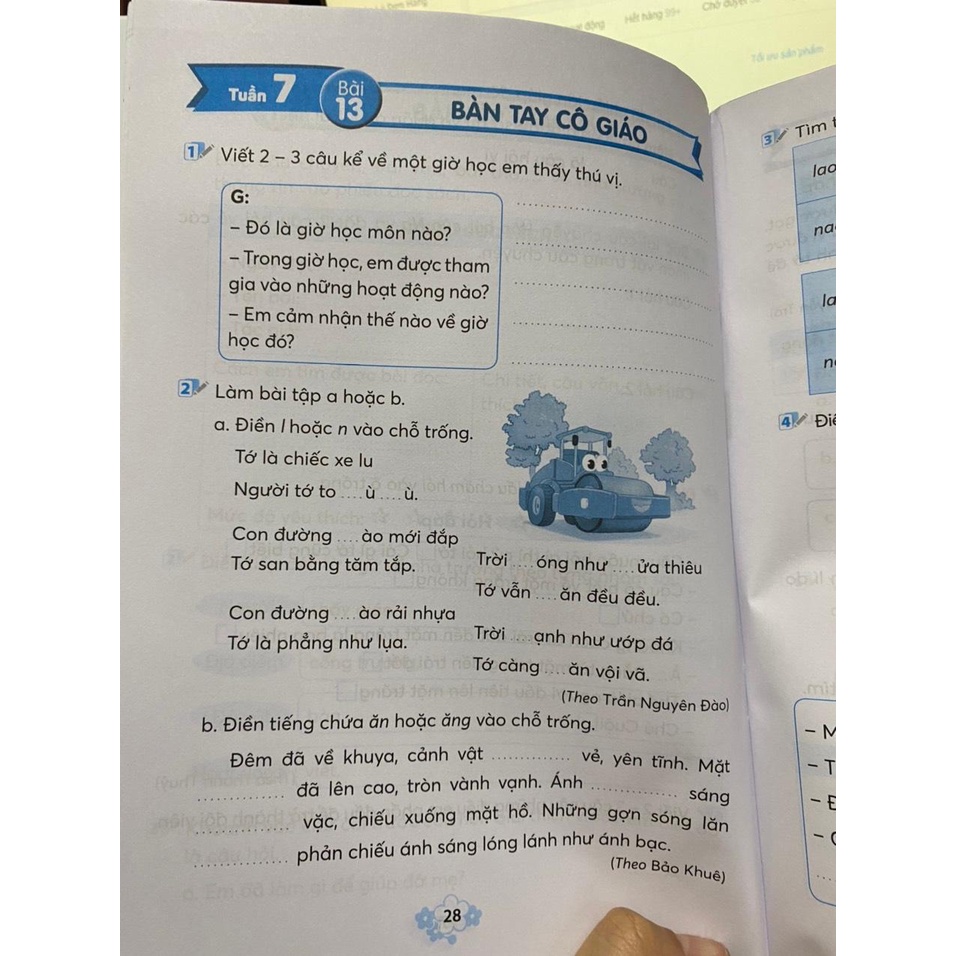 Sách - Vở bài tập Tiếng Việt 3 tập một ( Kết nối tri thức )+ Bán kèm 1 quyển Bé tập tô màu