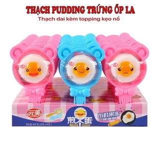 🌼 thạch pudding trứng ốp la thạch nổ 🌈🌈