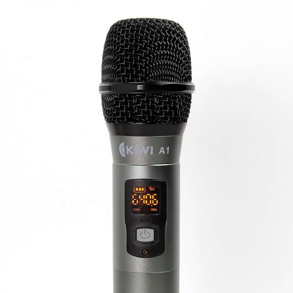 Micro karaoke không dây Kiwi A1 băng tần UHF chính hãng