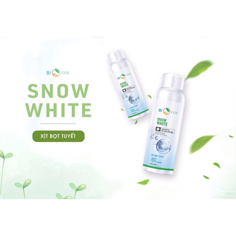 [BIOCOS] Xịt kem chống nắng, dưỡng trắng dưỡng da và bảo vệ da BIOCOS Snow White | BigBuy360 - bigbuy360.vn