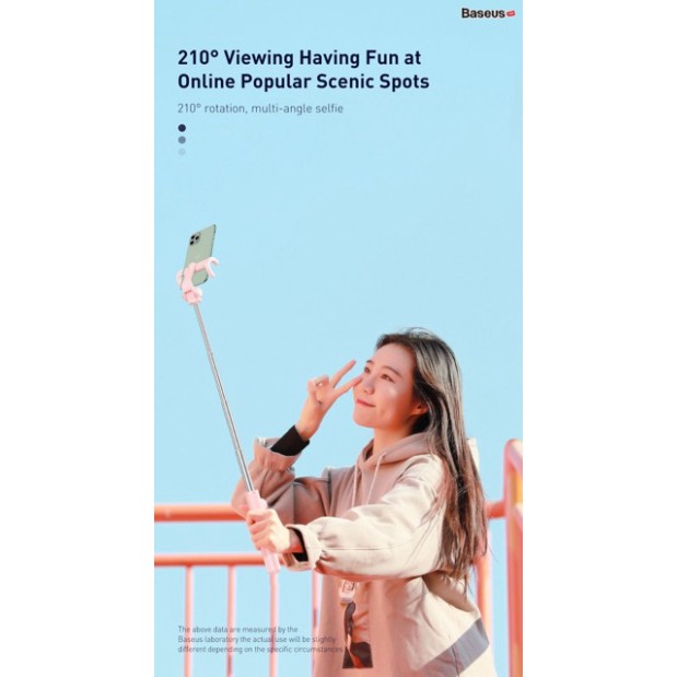 Gậy tự sướng tích hợp Tripod chân xếp gọn Baseus Lovely | BigBuy360 - bigbuy360.vn