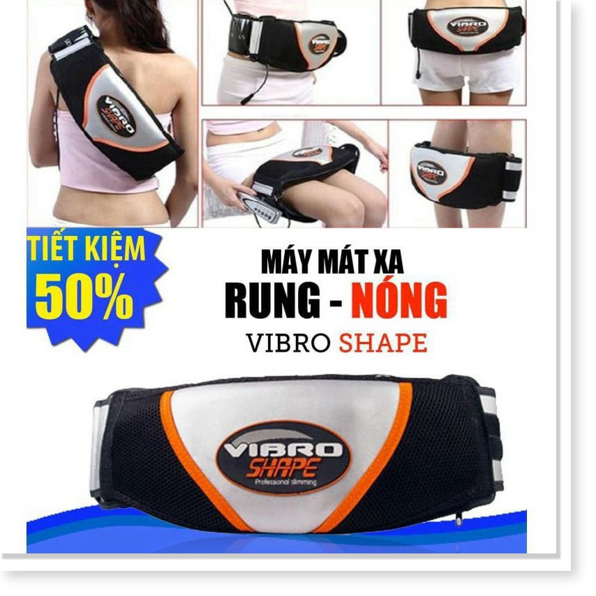 Máy Giảm Béo Toàn Thân,Đai Rung Nóng Đánh Tan Mỡ Thừa,Máy Giảm Mỡ Bụng Cho Nam Nữ VIBRO SHAPE