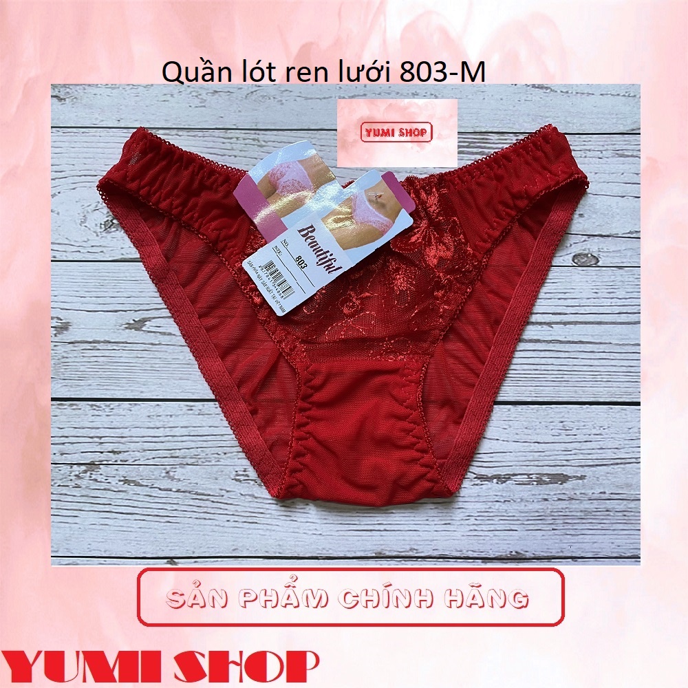 /CÓ SẴN/ Quần lót nữ ❤Beautiful 803 size M quần lót ren lưới ❤MÀU NGẪU NHIÊN.