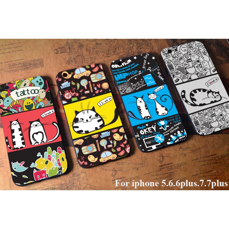 Ốp 4D Mèo Nhật siêu kute - iphone ( MNK )