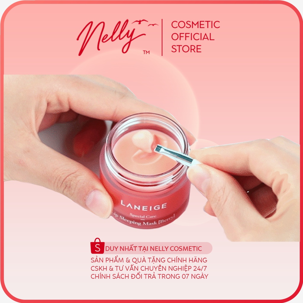 [❤️BEST SALES ❤️] Mặt nạ ngủ cho môi Laneige Lip Sleeping Mask 20g, Mặt nạ ngủ môi Laneige Berry