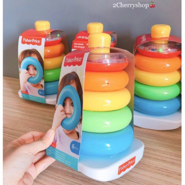 Tháp xếp Fisher Price chính hãng