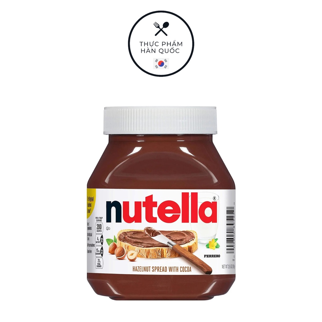 Nutella hạt phỉ phết cacao 200g