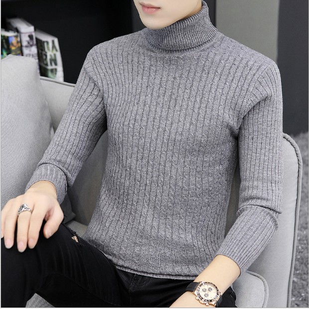 Áo Len nam Cổ Lọ Vặn Thừng Hàng Quảng Châu cao cấp FAVITI T108