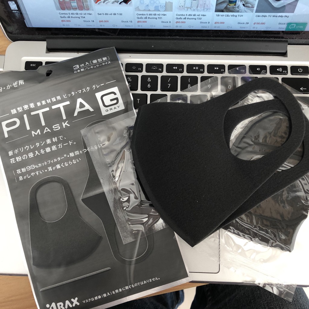 Sét 3 khẩu trang Pitta Mask Nhat ban | BigBuy360 - bigbuy360.vn