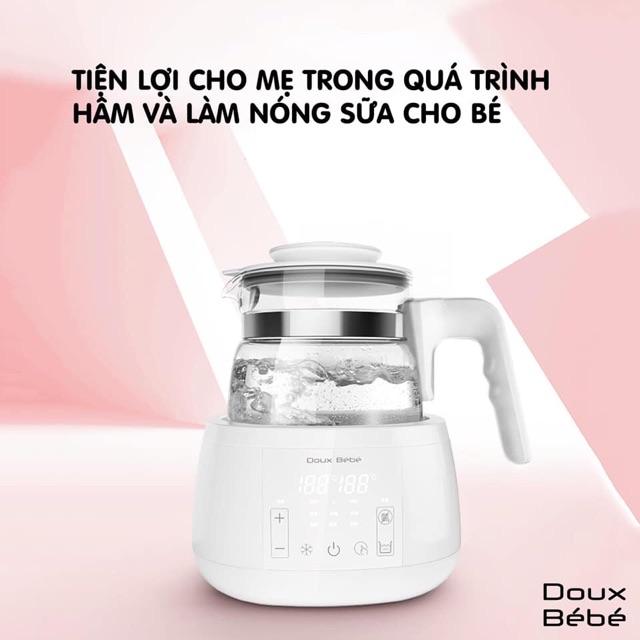 [Mã 267FMCGSALE giảm 8% đơn 500K] Bình đun nước giữ nhiệt Doux bebe