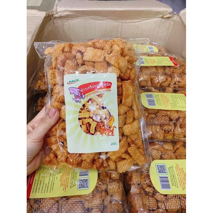 Snack bim mikato thái lan mực 200g