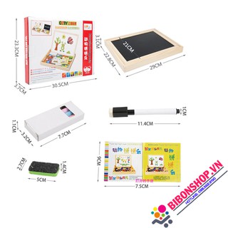 Xếp hình gấu nam châm