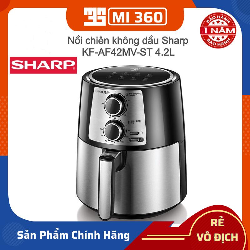 Nồi Chiên Không Dầu Sharp KFAF42MVST 4.2L✅ Bảo Hành Chính Hãng 12 Tháng