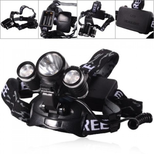 💥[FREESHIP]💥 Đèn Pin Đội Đầu Siêu Sáng HIGH POWER HEADLAMP T6 Chính Hãng - Bảo hành 6 tháng