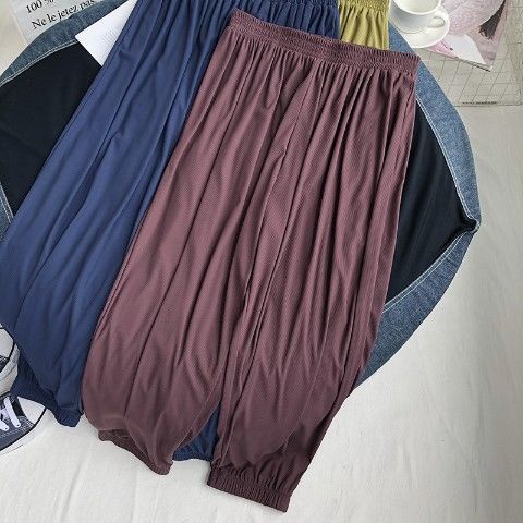 Quần Harlan ống rộng size lớn