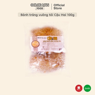 [Date T11/2022] Bánh Tráng Vuông Tỏi Cậu Hai Color Man