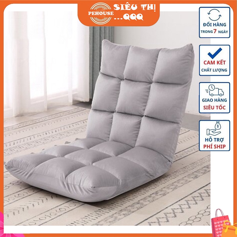 Ghế lười tựa lưng cao cấp ghế ngồi bệt có 5 mức độ tuỳ chỉnh