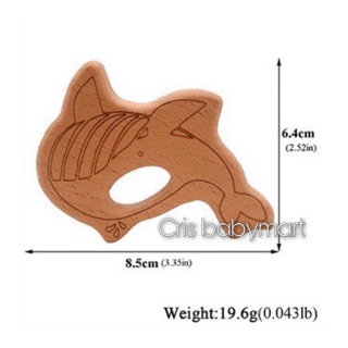 ĐỒ CHƠI GỖ THÔNG MINH MIẾNG GỖ TẬP CẦM NẮM GẶM NƯỚU AN TOÀN CHO TRẺ