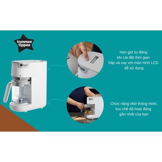 Máy xay hấp thức ăn Tommee Tippee Quick-Cook