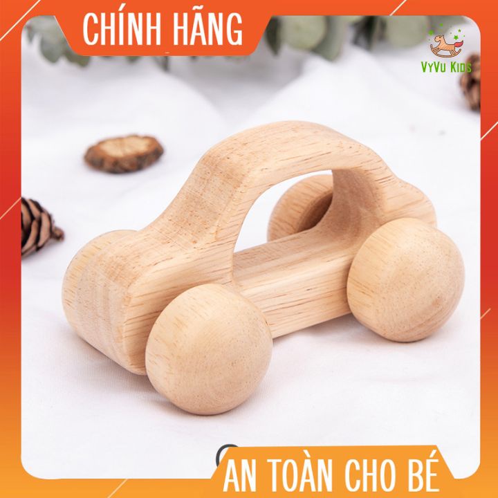 Mô hình xe bằng gỗ Montessori♥️ CHÍNH HÃNG♥️ ĐỒ CHƠI GIÁO DỤC♥️ giúp bé tăng khả năng vận động tinh