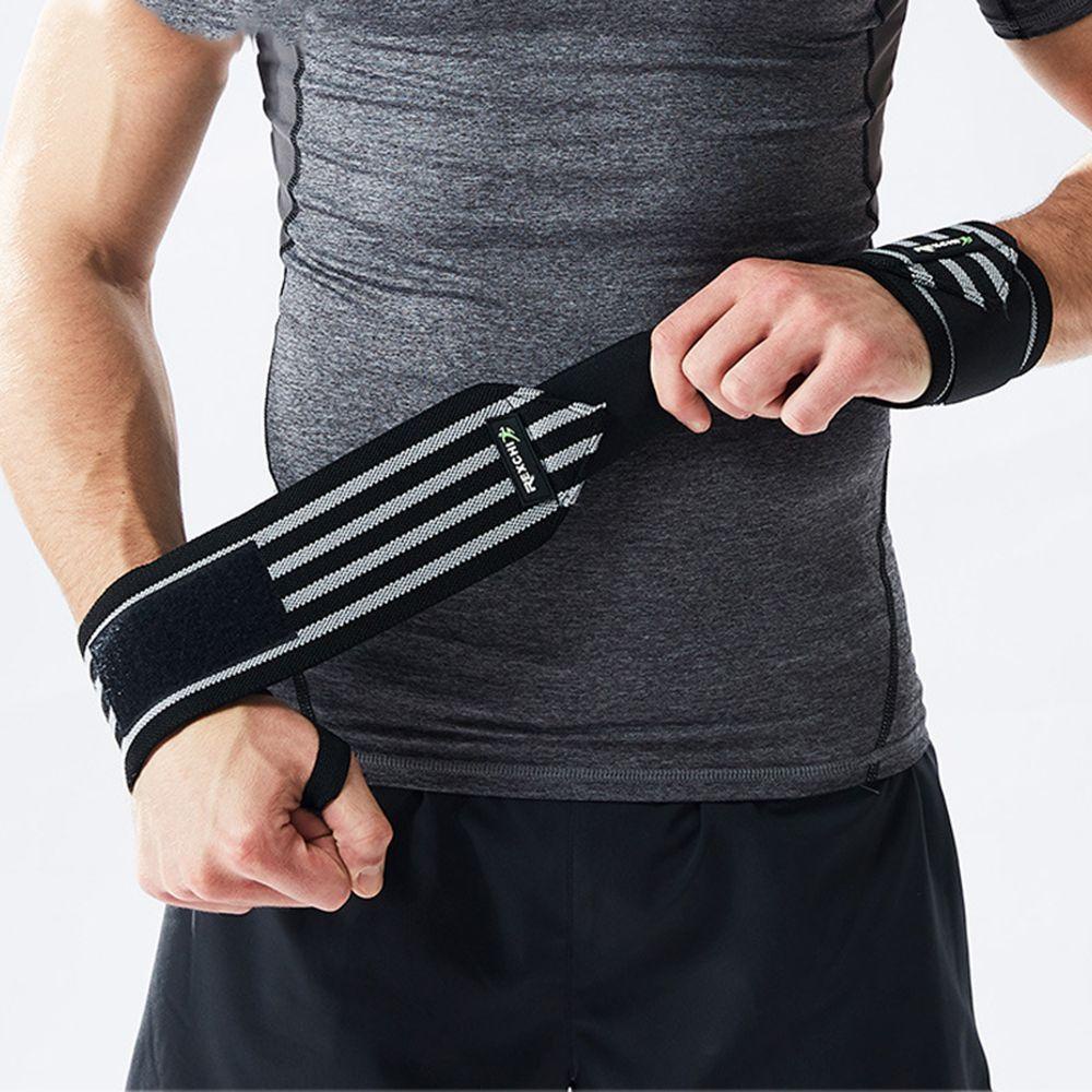 Băng Quấn Cổ Tay Co Giãn Hỗ Trợ Nâng Tạ Tiện Dụng