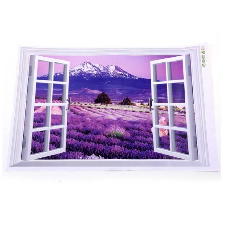 decal dán tường núi phú sỹ khổ to cực đẹp