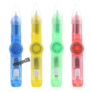-Bút phát sáng spinner-Bút Đồ Chơi Con Quay Fidget Spinner EDC Đèn LED Phát Sáng Trong Đêm