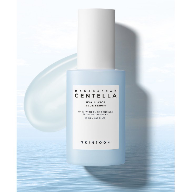 Tinh chất Skin1004 Madagascar Centella Hyalu-Cica Blue Serum 50ml cấp ẩm, làm dịu & dưỡng sáng da