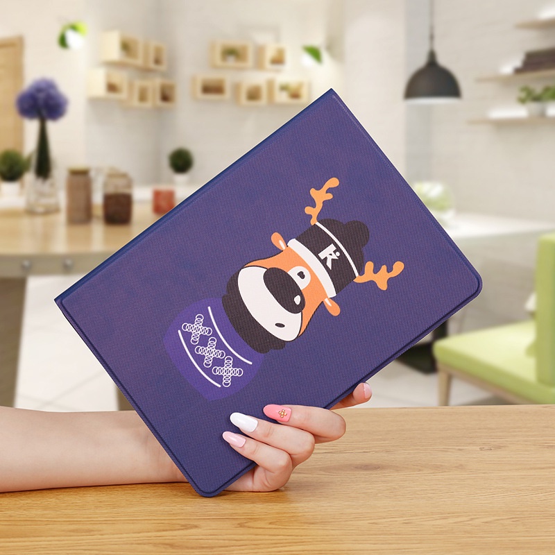 Lật Bao Da Máy Tính Bảng Mềm Họa Tiết Hoạt Hình Bảo Vệ Toàn Diện Cho Huawei Matepad 10.4 Bah3-W09 Bah3-Al00 Matepad 10.4 Inch Ốp