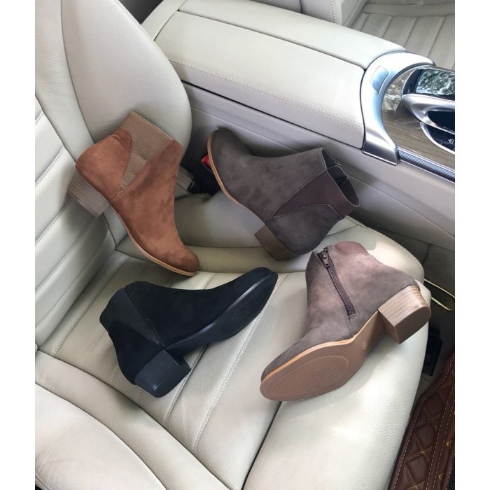 Giày Boot Aldo cổ thấp chun 5cm
