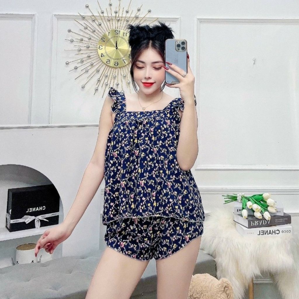 Đồ ngủ nữ MIKY Đồ ngủ sexy lụa cao cấp mềm mại xinh xắn &lt; 58kg