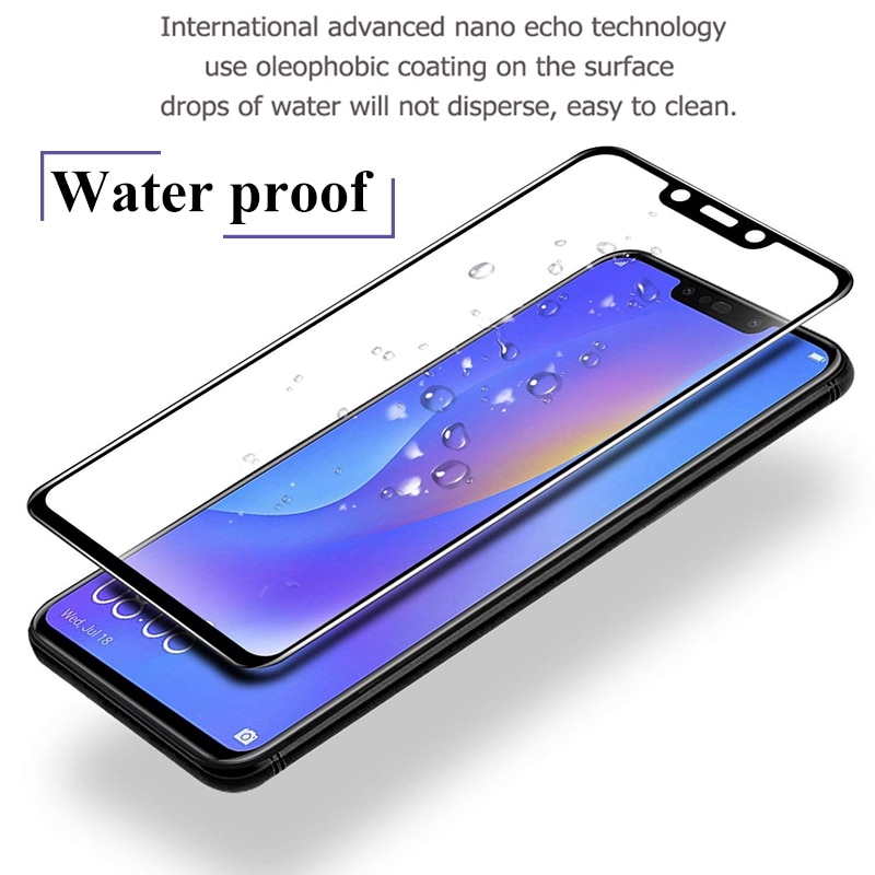 Kính Cường Lực 9D Bảo Vệ Màn Hình Dành Cho Huawei Nova 3 / 3i