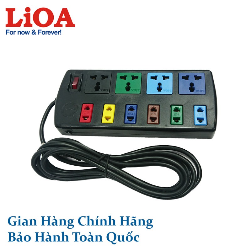 Ổ cắm điện ba chấu ⚡⚡1 đổi 1⚡⚡  kéo dài 3 mét/5 mét dùng cho các loại đầu phích cắm