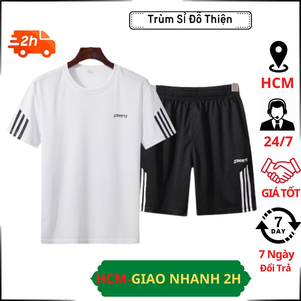 ĐỒ BỘ NAM SPORT  FREESHIP  BỘ THỂ THAO NAM NỮ PHONG CÁCH ĐỘC LẠ THỜI TRANG TRẺ TRUNG CHẤT THUN SIÊU MÁT MÙA HÈ CHP