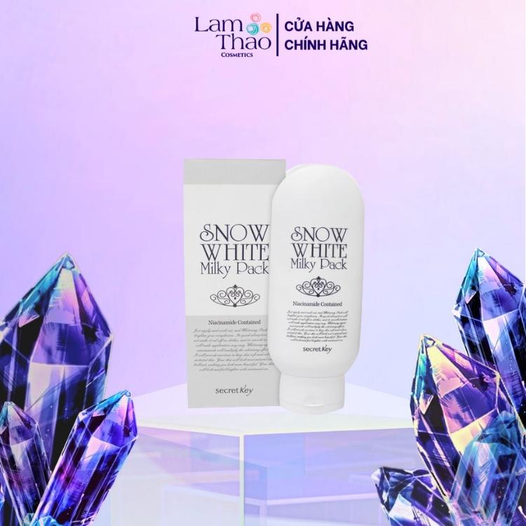 Kem Ủ Dưỡng Trắng Toàn Thân Secret Key Snow White Milky Pack