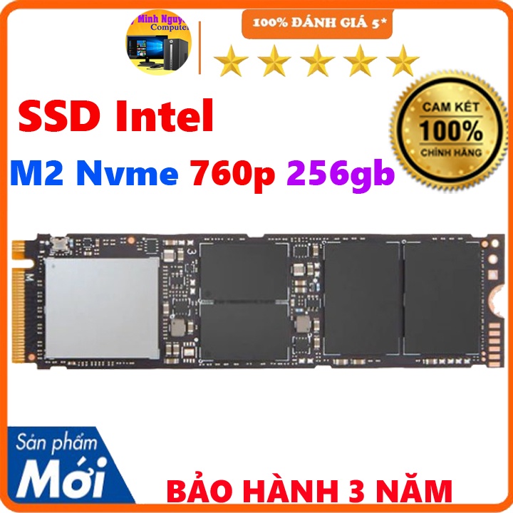 SSD Intel 760P M2 NVMe 256GB (không box)