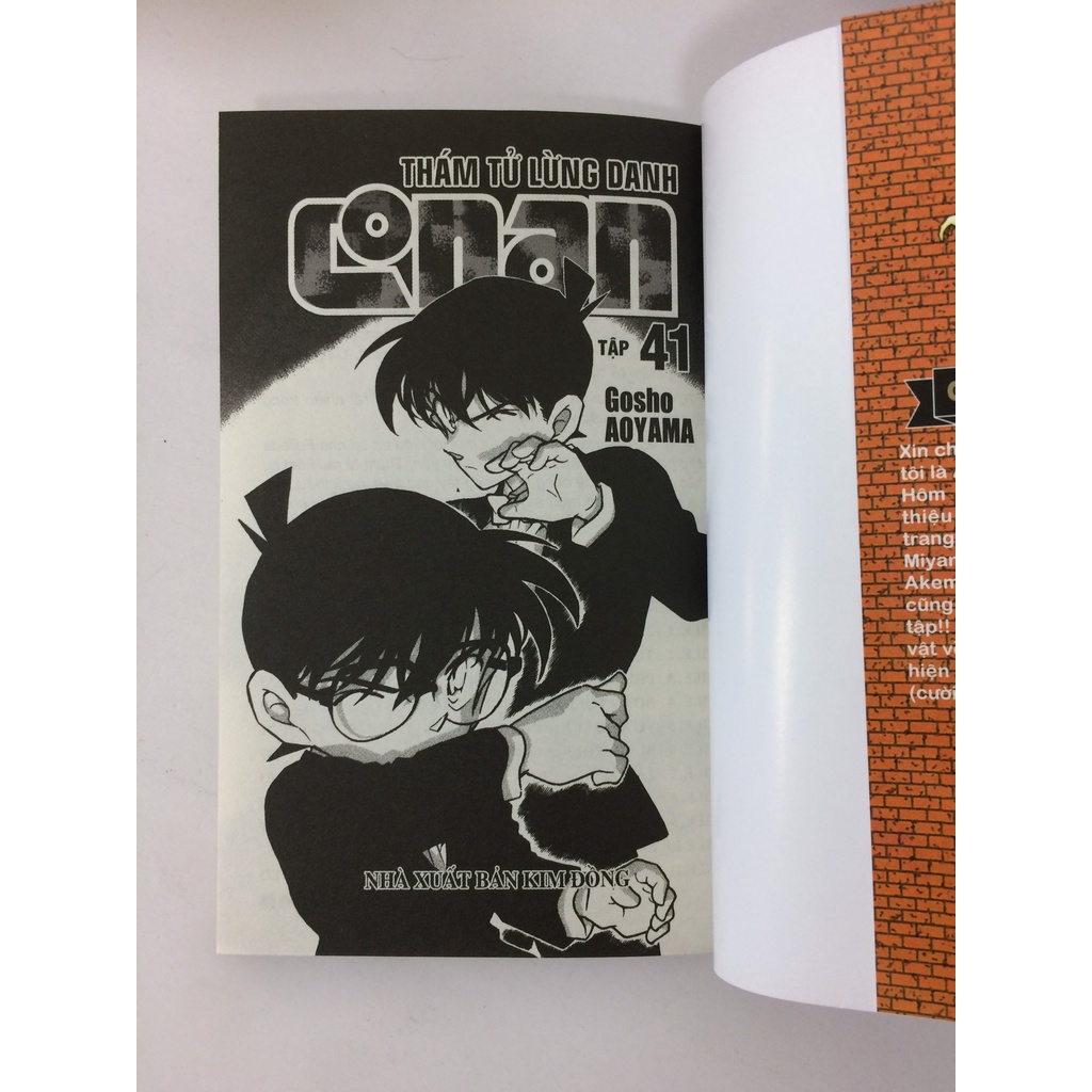 Sách - Thám tử lừng danh Conan - Tập 41