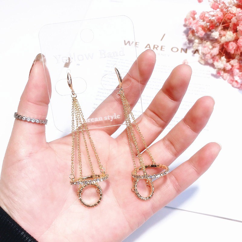 Bông tai / khuyên tai thời trang có hộp tặng kèm